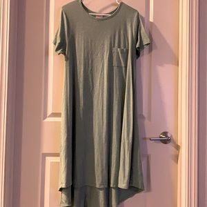 Carly dress light green